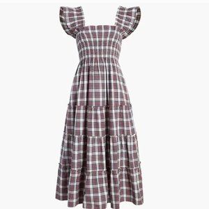 Hill House Nap Dress Multi Tartan XS
